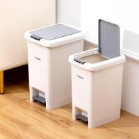 ราคา HOMEC ถังขยะอัตโนมัติ ถังขยะแบบเท้าเหยียบ ถังขยะมีฝาปิด trash can 10ลิตร 15ลิตร ฝาปิดสนิท พร้อมที่เหยียบ (22105121869)