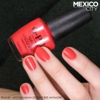 ราคา OPI My Chihuahua doesnt bite anymore ยาทาเล็บ สีแดงอมส้มสว่างสดใสเปรี้ยวสุด จาก Mexico City Collection แท้ (16683029822)