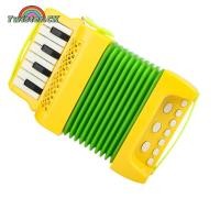 ราคา Kids Accordion Toy Instrument 10 Keys 8 Bass Accordions Musical Instrument Educational Toys Gifts For Boys Girls (22292562291)