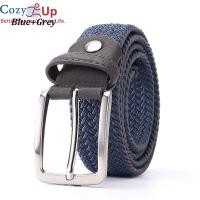 ราคา Cozy Up 120เซนติเมตร 3 3เซนติเมตรเข็มขัดยืดหยุ่นสำหรับผู้ชายกอล์ฟเข็มขัดหนังชายผ้าใบยืดถักเข็มขัดเอวยางยืด (4412428877)
