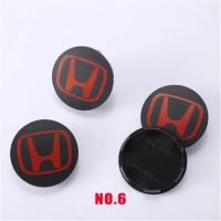 ราคา จัดส่งจากประเทศไทย 4pcs set 69 มม ฝาครอบดุมล้อรถยนต์ ฝาครอบดุมล้อตกแต่งศูนย์ยาง for HONDA Accord Jazz City Civic CRV (22173073628)