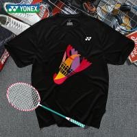 ราคา เสื้อแบดมินตัน Yonex สำหรับผู้ชายผู้หญิงเสื้อผ้าลายกีฬาปิงปอง Yonex ระบายอากาศได้ดีและเสื้อแห้งเร็ว (22519142168)