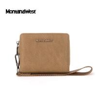 ราคา Montana West รุ่น Zippy กระเป๋าสตางค์ ใบสั้น พร้อมสายคล้องมือ กระเป๋าสตางค์สำหรับผู้หญิง หนัง PU (22668190954)