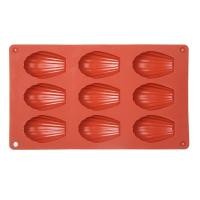ราคา 9 Cavities Madeleine Silicone Cake Mold Shell Biscuit Cake Handmade Soap Mold Tray Non Stick Silicone Bakeware Mould Bread Cake Cookie Accessories (19720781452)