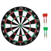 ราคา กระดานปาเป้า ลูกดอกปาเป้า พร้อมลูกดอก 6ลูก Dartboard กระดานปาเป้า ที่ปาเป้า (21696245103)