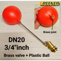 ราคา Greener ลูกลอย ตัดน้ำ ทองเหลือง แบบฉาก มีขนาดเกลียว 1 2 นิ้ว 4 หุน 3 4 นิ้ว 6 หุน 1 นิ้ว แถมฟรีเทปพันเกลียวขนาด จัมโบ้ 1 ม้วน (21948861653)