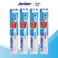 ราคา แพ็ค6ชิ้น คละสี Jordan แปรงสีฟันจอร์แดน Alfa 8 In 1 (22491207926)