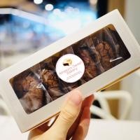 ราคา คุ้กกี้บราวนี่ช็อคโกแล็ต แบบกล่องของขวัญ กล่อง6ชิ้น Boxset Chocolate Brownie Cookies (18117255873)