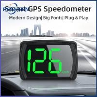 ราคา Universal Car HUD Head Up Display Dual Chips Digital GPS Speedometer HD LCD Display Plug and Play Big Font for All Cars Buses Trucks (21898654415)