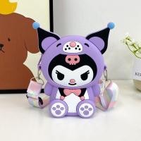 ราคา LikeBaby กระเป๋าสะพายไหล่ คุโรมิ เด็กผู้หญิง กระเป๋า Sanrio กระเป๋า คุโรมิ ซิลิโคนกระเป๋าสะพายน่ารัก กระเป๋าสะพายเด็ก (22229148838)
