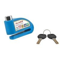 ราคา ล็อคเบรกล้อล็อกสัญญาณเตือนมอเตอร์ไซค์พร้อมกุญแจมอเตอร์ไซค์สกู๊ตเตอร์จักรยานกันน้ำกันขโมยอะลูมินัมอัลลอยเบรกนิรภัย (21997007085)