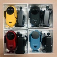 ราคา ที่ชาร์จมือถือไร้สายบนรถยนต์ อัจฉริยะอินฟราเรด ที่วางโทรศัพท์ในรถยนต์ (16569862993)
