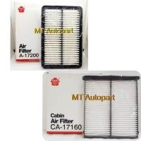 ราคา ชุด กรองอากาศ กรองแอร์ มาสด้า 3 Mazda CX5 Mazda3 Skyactiv A 17200 CA 17160 (10941816715)