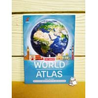 ราคา World Atlas เวอร์ชั่นใหม่ 2ภาษาอังกฤษ ไทยสี่สี โดย Aksorn Map Project ร้านแมวแว่น (22515771974)