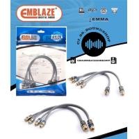 ราคา สาย Y RCA ตัวแยกสัญญาณ ยี่ห้อ EMBLAZE ทำจากทองแดงแท้ ราคาต่อ 1 เส้น 1 ซอง มี 2 เส้น แต่ทางร้านขายเส้นละ 320 บ ราคาต่อ 1 เส้น (21526692551)