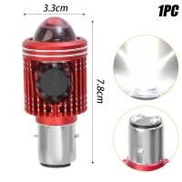 ราคา H4 H6หลอดไฟหน้ารถมอเตอร์ไซค์18W ไฟ LED ไฟสปอตไลท์รถเลนส์ CSP ไฟหน้าสีขาวสีเหลืองพร้อมพัดลมอเนกประสงค์ (22271977265)