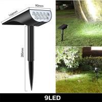 ราคา โคมไฟสนาม ไฟโซล่าเซลล์ LED โคมไฟปักสนาม แสงเหลือง แสงขาว ไฟปักสนามหญ้า กันน้ำ ประดับสวนโซล่าเซลล์ ไฟติดผนัง สวน (21546941419)