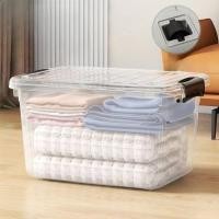 ราคา กล่องเก็บของ กล่องเก็บของพลาสติก 55 ลิตร กล่องพลาสติก ลังพลาสติก กล่องเก็บของเอนกประสงค์ กล่องพลาสติกมีล้อ (22228586402)