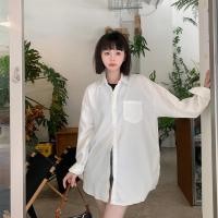 ราคา ผู้หญิง เสื้อ แขนยาว ธรรมดา หลวม ผ้าบาง ๆ สูงสุด เสื้อยืด ชุดทำงาน (20561350295)