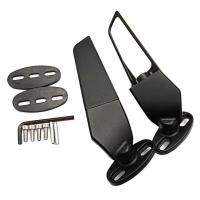 ราคา Motorcycle Wing Mirrors Adjustable Rotating Rearview Side Mirror For BMW S1000RR Honda CBR YAMAHA YZF R6 R1 R25 R3 R125 R15 (22189557022)