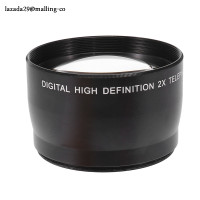 ราคา 58มม 2 0X เลนส์สำหรับแคนนอนมืออาชีพ5D 6D 60D 350D 400D 450D 500D 1000D 550D 600D กล้อง18 55ซม (22070622273)