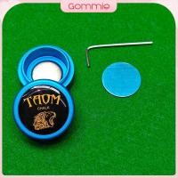 ราคา โลหะที่ใส่ชอล์กหัวคิวโต๊ะพูล Gommie ปกป้องชอล์กสนุกเกอร์พูล (22297448385)