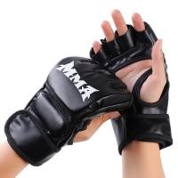 ราคา FreeShipMAX KESIKA นวมชกมวยครึ่งนิ้ว MMA แขนชกมวย UFC sanda ถุงมือผู้ใหญ่หนาชกกระสอบทรายกระสอบทรายต่อสู้ชุดชกมวย (22488827487)