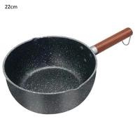 ราคา กรุงเทพฯ หม้อเคลือบหินอ่อน ถูกและดี กระทะเคลือบหินอ่อน กระทะเทฟล่อน หม้อเซรามิค ไม่ติดก้นหม้อก้นกระทะ ใช้ในครัวเรือน 22cm (22419747622)