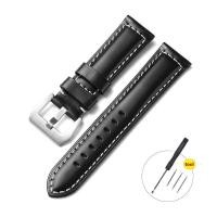 ราคา สายนาฬิกาหนังวัวแท้22มม ขนาด18 20 22 24 26มม สำหรับ Samsung Galaxy Watch 42มม Active 40 44มม สายหนังแท้22มม สำหรับ Samsung Gear S3 Galaxy Watch 46มม Samsung Watch 3 46มม (21597109455)