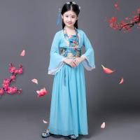 ราคา ชุดโบราณสำหรับเด็กชุดกระโปรงนางฟ้ากระโปรงจีนโบราณแบบปรับปรุงแบบเจ้าหญิงสำหรับเจ้าหญิงชุดฮั่นฝูสำหรับการแสดงแบบกู่เจิงสำหรับสตูดิโอถ่ายภาพเด็กผู้หญิง (21320845765)