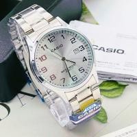 ราคา watchtime นาฬิกาข้อมือ ผู้ชาย สายเลท พร้อมวันที่ หน้าปัด 2สี เป๊ปซี่ สุดเทห์ กลางคืนมีพรายน้ำ พร้อมส่ง พร้อมกล่อง (21087692741)