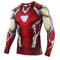 ราคา Marvel Super Hero ใหม่พิมพ์ฤดูร้อนภาพยนตร์เสื้อยืดผู้ชายแฟชั่นสบายๆการบีบอัดเสื้อยืดแขนยาวคอสเพลย์เสื้อผ้าเสื้อยืด (11015293484)