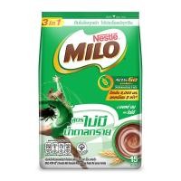 ราคา ไมโล 3อิน1 ช็อกโกแลตมอลต์ สูตรไม่มีน้ำตาลทราย 25 กรัม x 15 ซอง MILO Chocolate Malt No Sucrose 25g x 15 Sticks โปรโมชันราคาถูก เก็บเงินปลายทาง (15098161838)