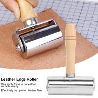 ราคา หนังกดขอบ Roller DIY หนังหัตถกรรมไม้ Handle Edge Rolling เครื่องมือ Silver (21272936536)