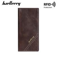 ราคา กระเป๋าผู้ชาย กระเป๋าสตางค์ผู้ชายใบยาว Baellerry C3055 (22393970695)