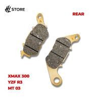 ราคา ผ้าดิสเบรค YAMAHA XMAX 300 R3 MT03 ผ้าเบรกหน้าและหลัง (22489365905)