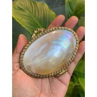 ราคา กระเป๋าเปลือกหอยมุก รุ่นขอบทอง ไซด์s ขนาด 9 10 CM ทำจากเปลือกหอยมุกแท้ (7188422676)