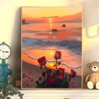 ราคา Duocoo Ready 40 50ซม ภาพวาดสีน้ำมันสีตามจำนวน ภาพวาดสีน้ำมันแบบ DIY ภาพวาดด้วยมือการทำสมาธิแบบสมจริงภาพสีน้ำมันสไตล์ญี่ปุ่นสดพร้อมกรอบ (21453813498)