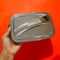 ราคา ครอบฝาถังน้ำมัน ยาริส เอทีฟ yaris ATIV 4ประตู ปี 2017 2020 สีโครเมี่ยม (1840396310)