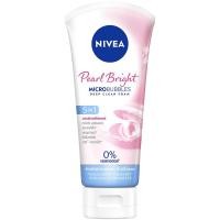ราคา LeeMart โฟมล้างหน้า นีเวียร์ เพิร์ลไวท์ NIVEA Pearl White 100G นีเวีย Deep Clean Foam สีชมพู ขนาด 100 กรัม (22376180203)