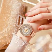 ราคา นาฬิกา นาฬิกาข้อมือควอตซ์ นาฬิกาสายแม่เหล็ก แบบเรียบ แฟชั่น ลำลอง สำหรับผู้หญิง Women Watches 628 (22530017788)