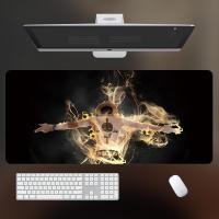 ราคา แผ่นรองเม้าส์ 90x40cm หนา3mm แผ่นรองเม้าส์ลายการ์ตูน Mouse Pad เย็บขอบ (22215338220)