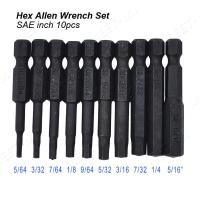 ราคา 20ชิ้น ชุดไขควงแม่เหล็กหกเหลี่ยม ไขควงแม่เหล็ก ไขควงหกเหลี่ยม ดอกไขควงแม่เหล็ก S2 ยาว 50mm 10ดอก ปลายแกน 1 4นิ้ว Hex Shank (22413908968)