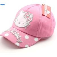 ราคา หมวกคิตตี้ หมวกเด็ก พร้อมส่งจากไทย หมวกแก๊ปเด็ก Kitty ปรับระดับตามศีรษะได้ ด้วยตีนตุ๊กแก (12405305625)