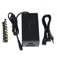 ราคา หม้อแปลง อะแดปเตอร์ แล็ปท็อป DC 12V 15V 16V 18V 19V 20V 24V 120W อแดปเตอร์ทรงยาว 8หัว Universal Portable AC Laptop Power Adapter (22593624919)