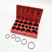 ราคา 225 ชิ้น ล็อตยางสีดำ O Ring Assortment เครื่องซักผ้าปะเก็นซีล O Ring Kit 18 ขนาดกล่องพลาสติก (22600902928)