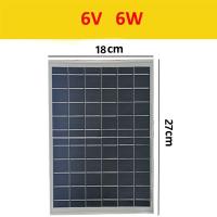 ราคา แผงโซล่าเซลล์ Polycrystalline 6V แผงชาร์จพลังงานแสงอาทิตย์ พลังงานแสงอาทิตย์4W 6W 10W 15W 20W 30W แผงโซล่า กันน้ำ กันฟ้าร้องฟ้า (22435673595)