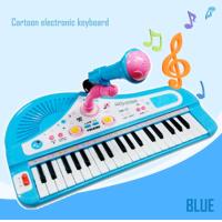 ราคา Honeybabytoys เครื่องดนตรีเปียโนอิเล็กทรอนิกส์37 ปุ่มไมโครโฟนสำหรับเด็ก เปียโนไมโครโฟนของเล่นเด็ก เปียโนเด็ก37คีย์ (2220914500)