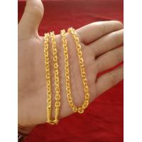 ราคา สร้อยคอลายคตกิต ลายทองแท้ ลายทองโบราณ นน 2บ สีสวยเหมือนจริง (21499081652)