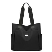 ราคา Momoshop พร้อมส่ง กระเป๋าผ้า Tote Bag สะพายไหล่ ใส่หนังสือ ใส่ไอแพดได้ ผ้าไนล่อน กระเป๋าไปทํางาน (22175601088)